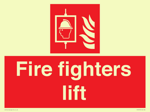 Fire fighters lift